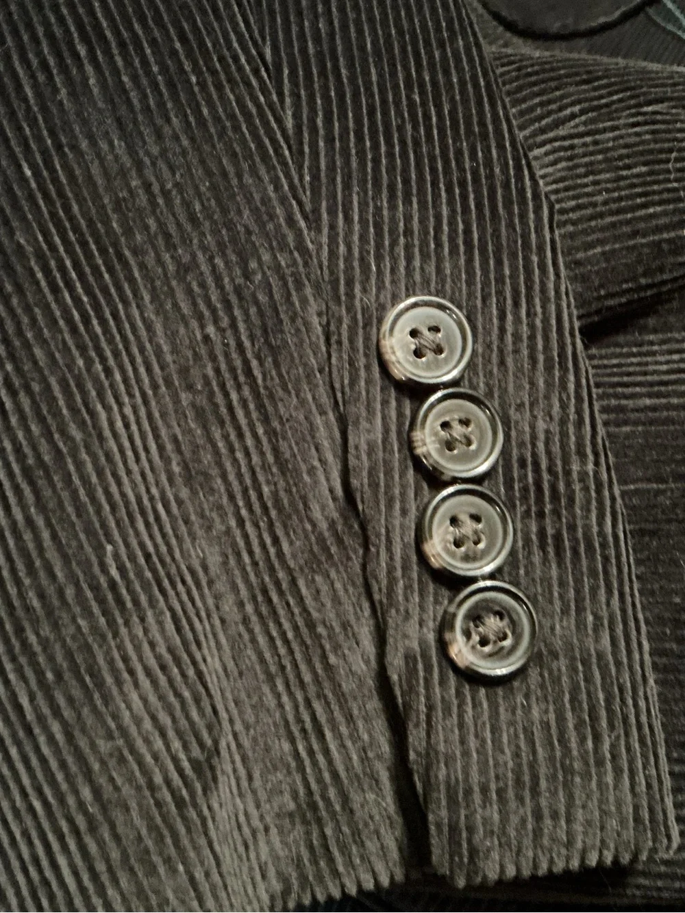 Lauren Ralph Lauren Men’s 42L Black Corduroy Ultraflex Blazer Sport Coat NWT